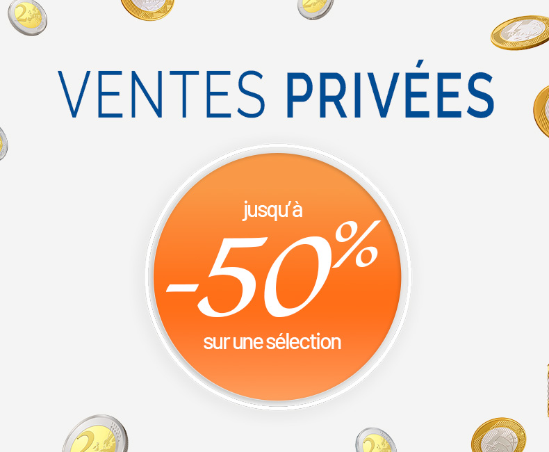 Ventes Privées jusqu'à -50%