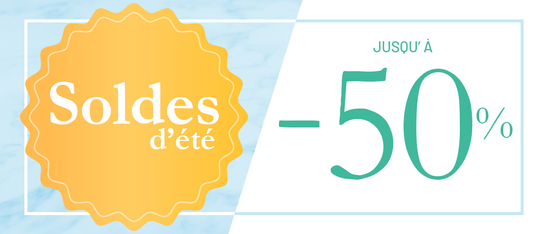 Soldes jusqu'à -50%